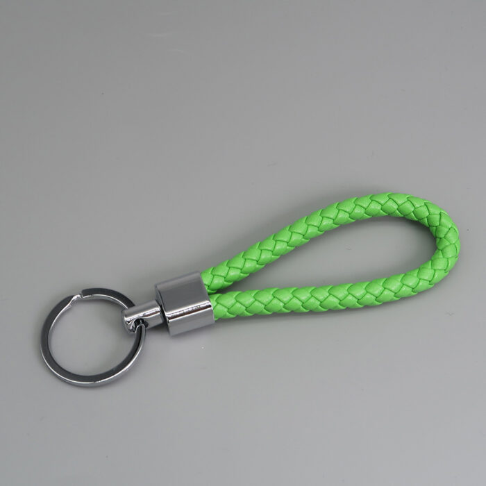 leather wrapped key chain